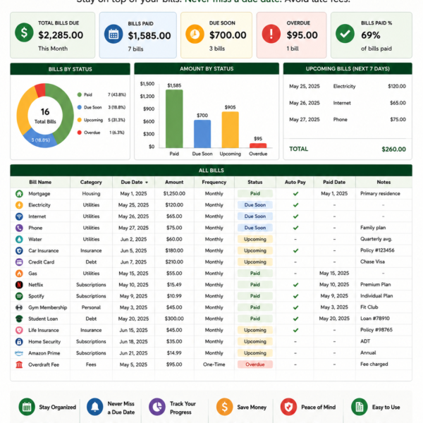 Bill Tracker