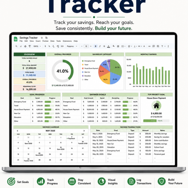 Savings Tracker