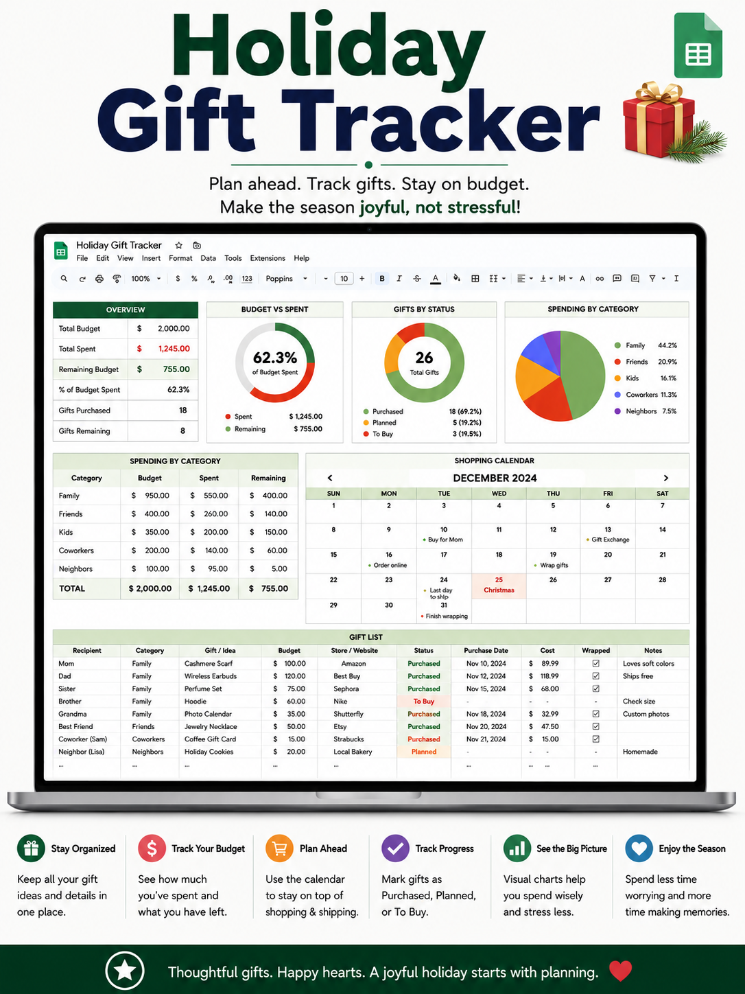 ZT-DP-S-0012 Holiday Gift Tracker - Image 1